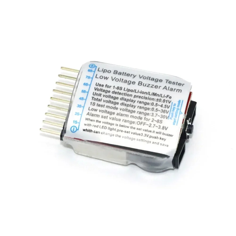 Drone Battery Alarm - NEEBRC 5 шт. 1S-8S LED-индикаторы-тестеры напряжения