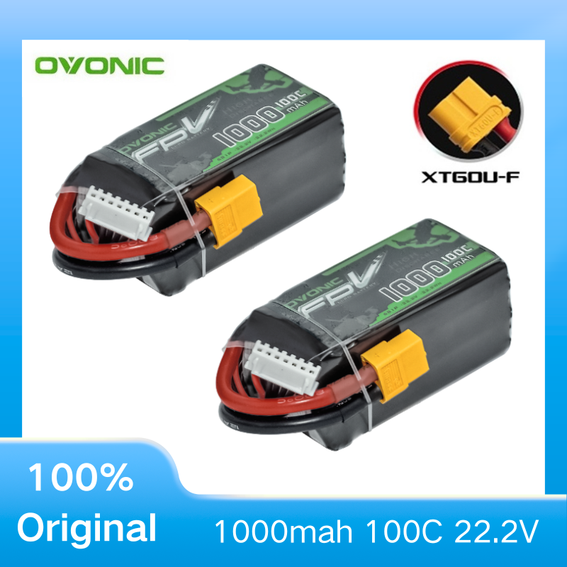 Drone Battery Li-Ion - 2 шт. LiPo аккумуляторы OVONIC 1000