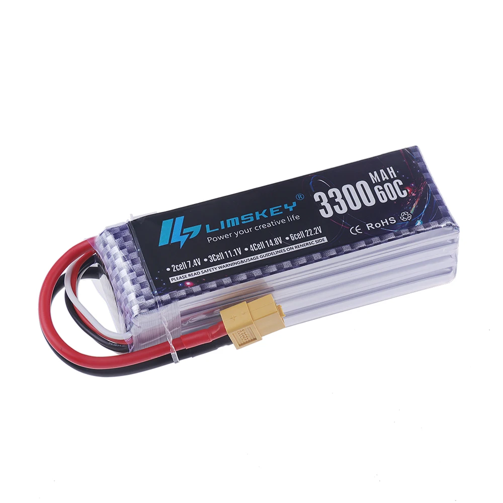 Аккумулятор LiPo 4S 14.8V 3300 – обзор и цена Drone Battery 4S