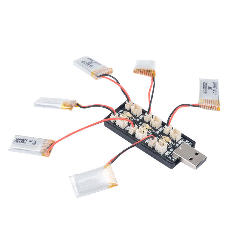 6CH USB 1S LiPo/LiHv 3,7 В/4,2 – обзор и цена Drone Battery Plate