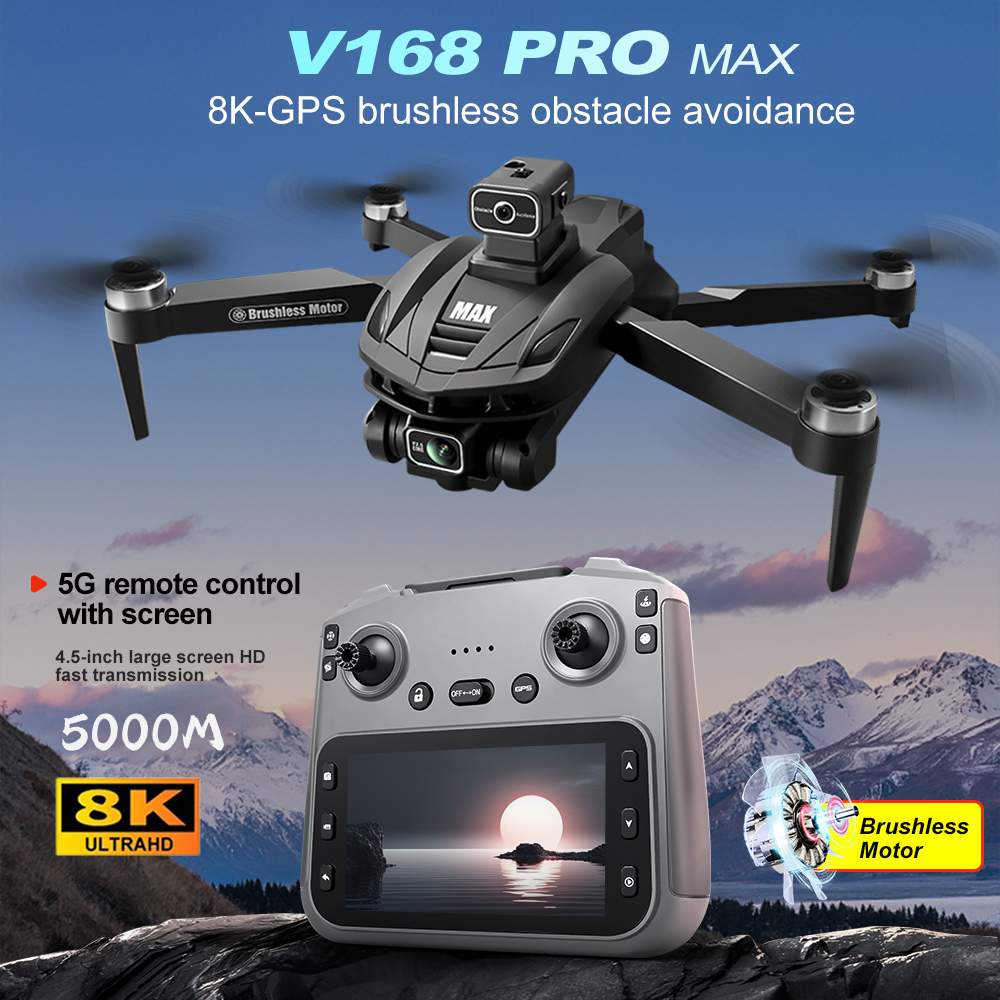 V168 PRO Max GPS Дрон 8K Профе – обзор и цена Drone Battery Charger