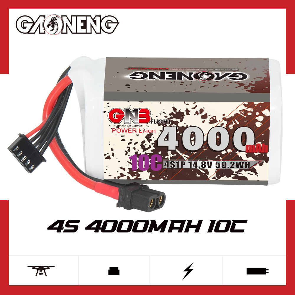GNB 4000 мАч 4S 14,8 В 10C 20C – обзор и цена Drone Battery Plate