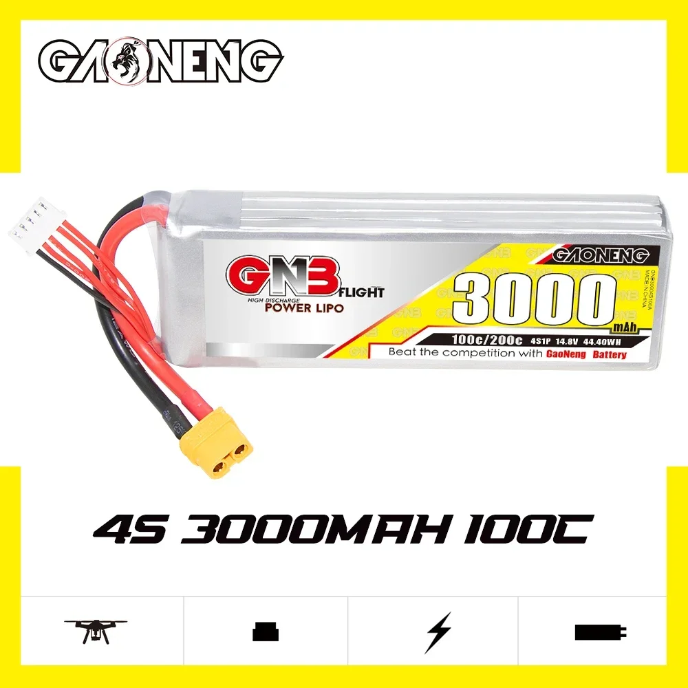 GAONENG GNB 3000 мАч 4S 100C 2 – обзор и цена Drone Battery 4S