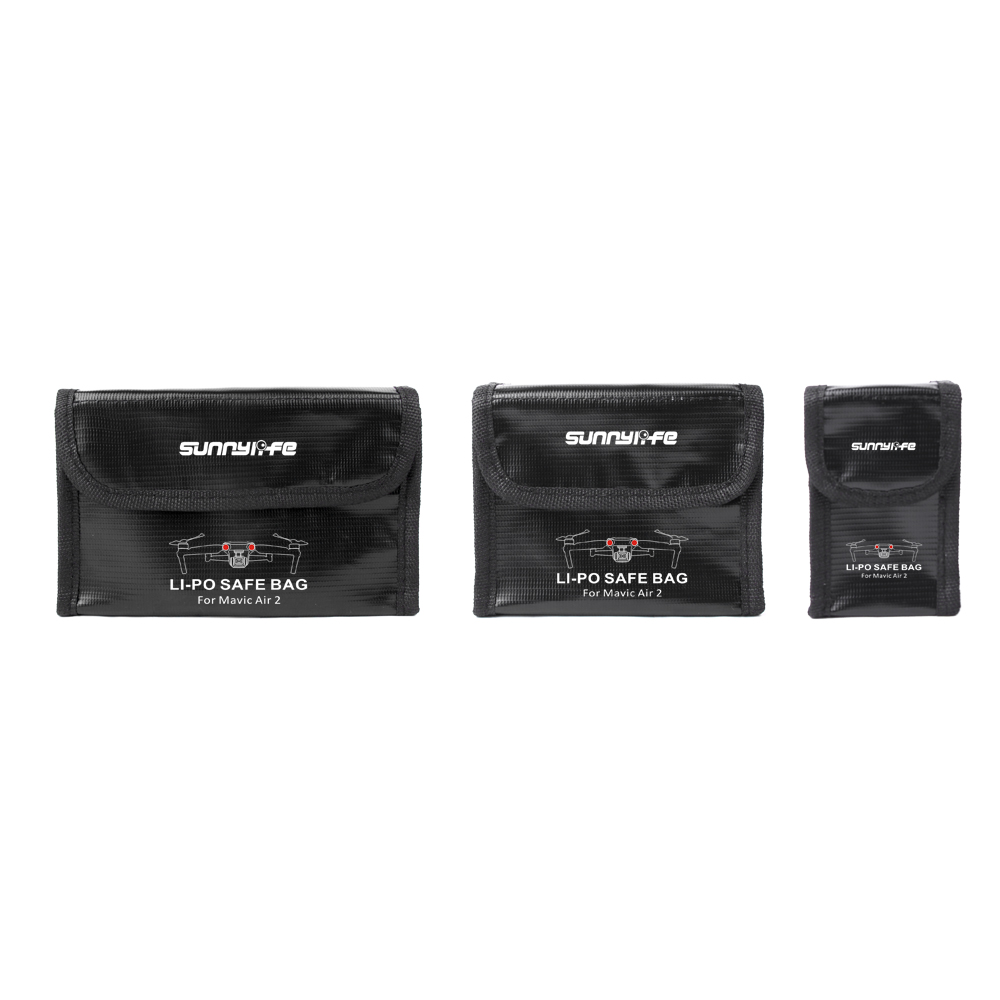 Для DJI AIR 2S LiPo безопасная – обзор и цена Drone Battery Bag