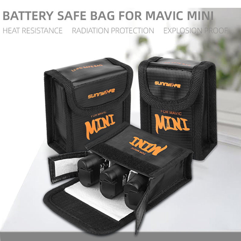 Безопасная сумка для батареи д – обзор и цена Drone Battery Bag