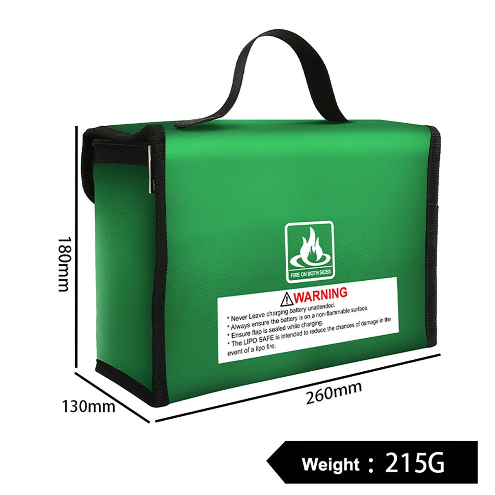 Портативная огнестойкая водоне – обзор и цена Drone Battery Bag
