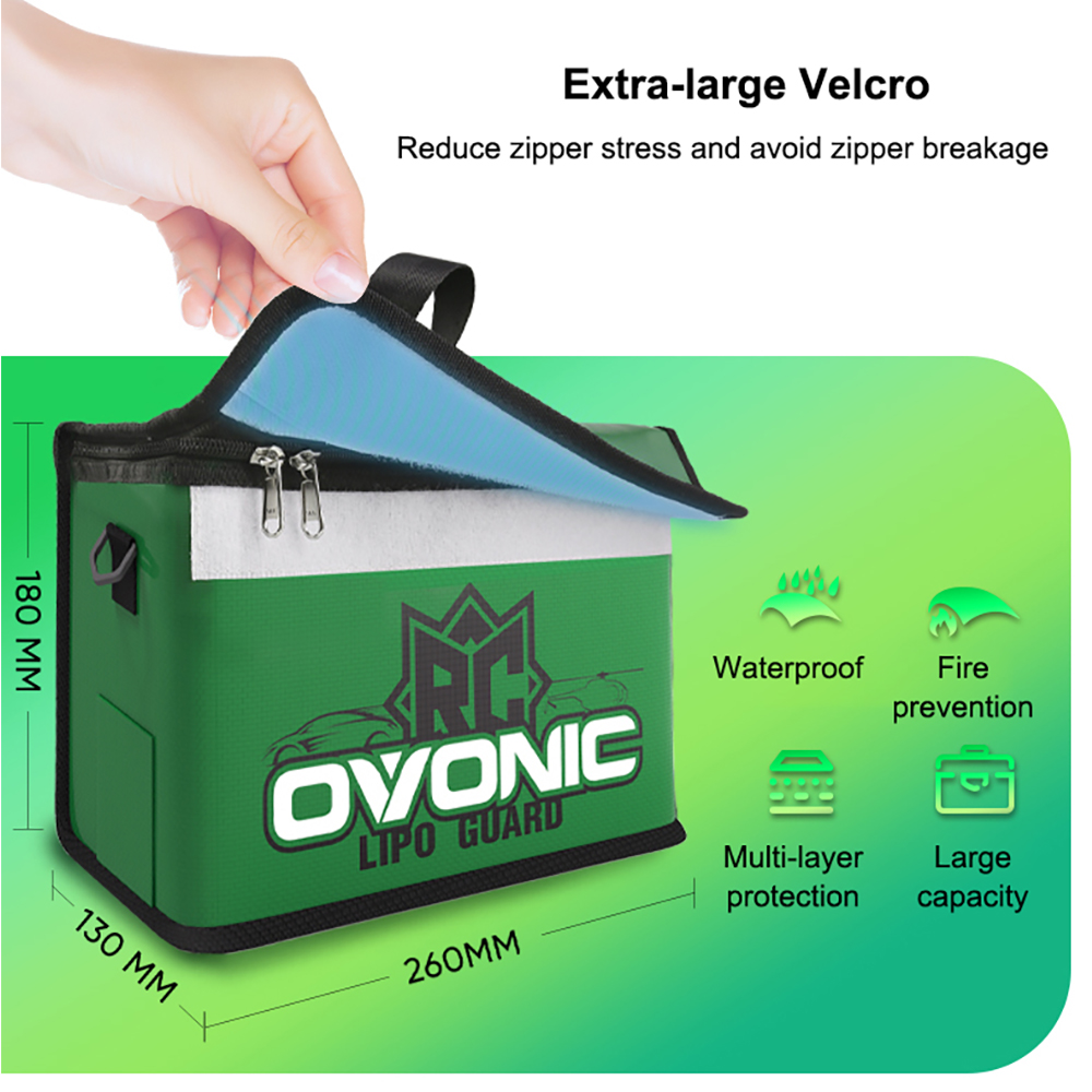 Портативная огнестойкая водоне – обзор и цена Drone Battery Bag