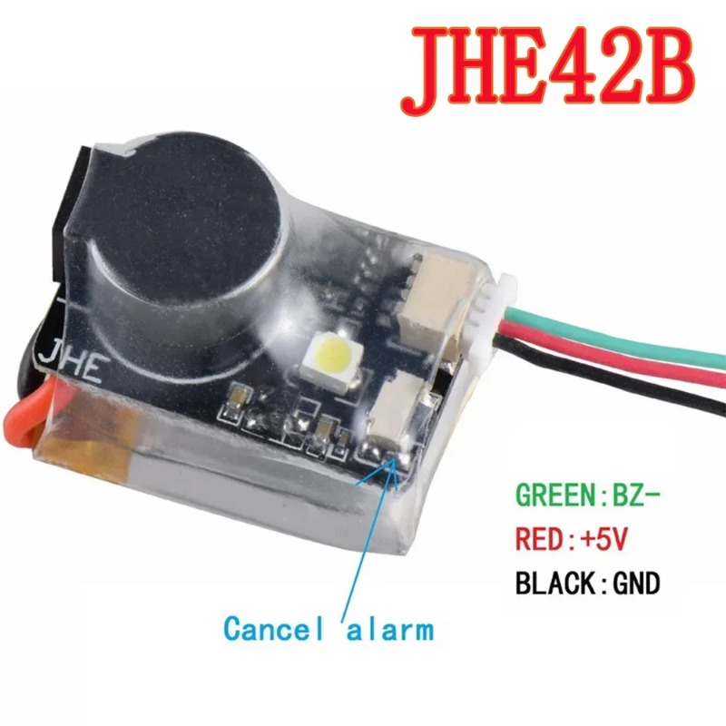 JHEMCU JHE42B/JHE42B_S Finder  – обзор и цена Drone Battery Alarm