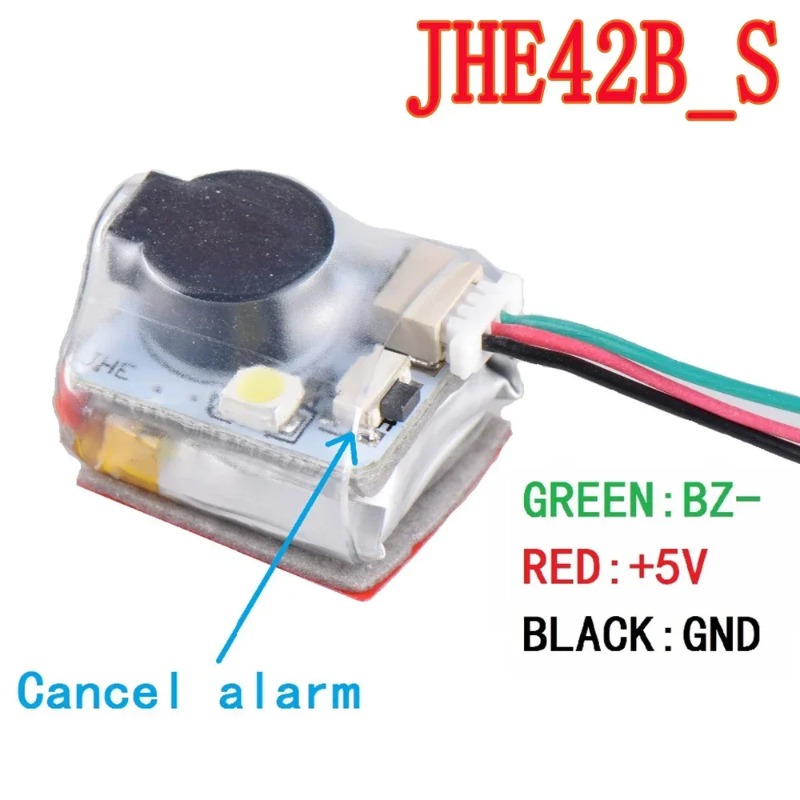 JHEMCU JHE42B/JHE42B_S Finder  – обзор и цена Drone Battery Alarm